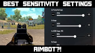 BEST SENSITIVITY SETTINGS IN 2022  PUBG Mobile [upl. by Phelips]