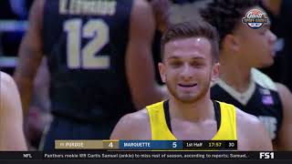 Purdue at Marquette 2018 Basketball Full Game [upl. by Ivad]