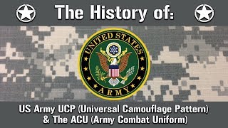 The History of US Army Universal Camouflage Pattern UCP amp Army Combat Uniform ACU  Uniform History [upl. by Austin215]