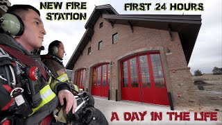 First 24 Hours in a New Fire Station  A Day in the Life [upl. by Iolanthe]