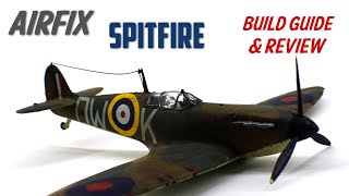 Airfix Spitfire Mk1a  Beginners Guide  172 Scale Model Kit Build amp Review [upl. by Norward]