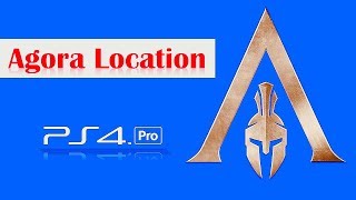 Assassins Creed Odyssey Agora Location [upl. by Anesor]