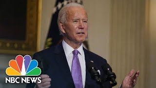 Watch Bidens First Full Press Conference  NBC News [upl. by Dearman]