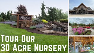 30 Acre Garden Center Tour  Frisella Nursery [upl. by Bodkin]