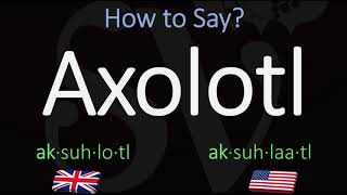 How to Pronounce Axolotl CORRECTLY Meaning amp Pronunciation [upl. by Ellenyl]