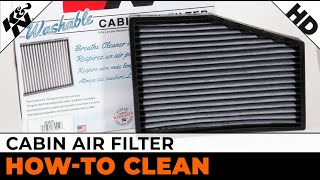 KampN Cabin Air Filter Cleaning [upl. by Mit]