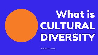 What is Cultural Diversity [upl. by Radcliffe165]