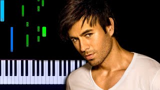 Enrique Iglesias  Hero Piano Tutorial [upl. by Anaytat]