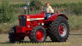 Rare 1969 IH Front Wheel Assist Wheatland 1256  Classic Tractors Tv [upl. by Ytsirc]