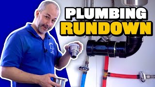 DIY Kitchen Plumbing 101  Connecting Plumbing amp Mounting the Sink [upl. by Milburr357]