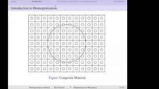 Introduction to Homogenization [upl. by Yrahk]