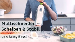 MultiSchneider Scheiben und Stäbli  Produkt von Betty Bossi [upl. by Regdor]