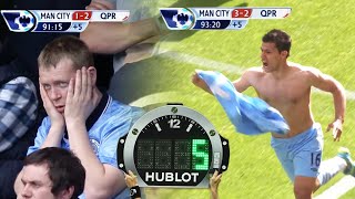 El Día que el KUN AGÜERO de ÚLTIMO MINUTO GANÓ la PREMIER LEAGUE para el CITY [upl. by Lorre]