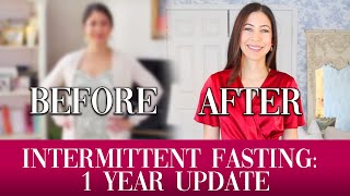 Intermittent Fasting One Year Update  My Surprising Results [upl. by Yelrak]