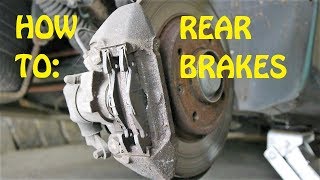 HOW TO REAR BRAKES  Peugeot 106 206 306 [upl. by Trebeh]