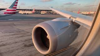 American Airlines Boeing 7878 Dreamliner Takeoff Chicago O’Hare ORD to DallasFort Worth DFW [upl. by Aviva]