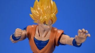 Bandai Dragon Ball Z Super Saiyan Goku Model Kit Figurerise Standard [upl. by Dulcie564]