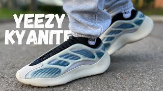 You’re Going To Like These Yeezy 700 V3 Kyanite Review amp On Foot [upl. by Aninep]