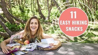 11 HIKING SNACKS  Easy Snacks to Take Hiking [upl. by Pettit]