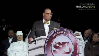 Minister Louis Farrakhans Saviours Day 2019 Keynote Address [upl. by Mavra]