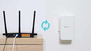 TPLink AC1200 WiFi Range Extender RE300 Quick Setup WPS [upl. by Einohtna]