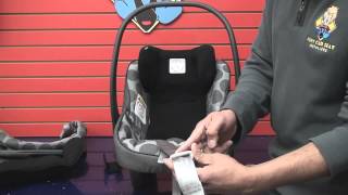 Peg Perego Primo Viaggio SIP 3030 Cleaning Car Seat part 1 [upl. by Suoirrad]