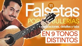 11 FALSETAS por BULERÍAS en 9 Tonalidades  PDF [upl. by Oivatco]