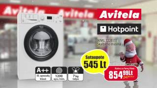 HOTPOINT WMG 722B EU skalbyklė  AVITELA [upl. by Prudy344]