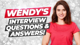 WENDYS Interview Questions And Answers How to GET HIRED at Wendys [upl. by Anabal]