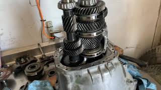 Tremec 3650 synchro replacement [upl. by Atinahs]