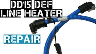 DEF line 1 heater issue and replacement [upl. by Enaira]