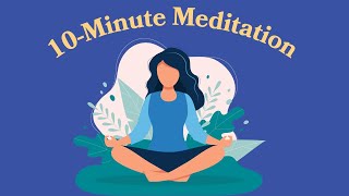 10Minute Meditation For Sleep [upl. by Norehc665]