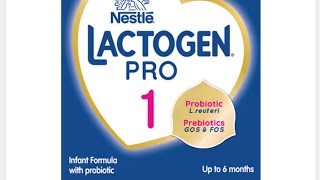 How to make Formula milk Lactogen1 UsmanUmarvlogs [upl. by Eatnwahs]