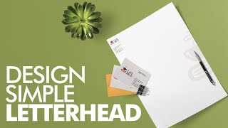 Letterhead for Brand Identity  اردو  हिंदी [upl. by Cordey]