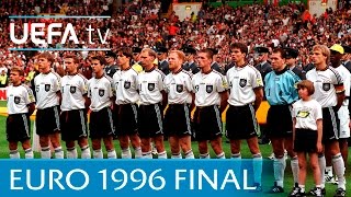 Germany v Czech Republic EURO 96 final highlights [upl. by Eillit]