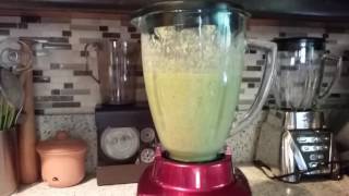 My Oster DualAction BlenderGreen Smoothie Demo [upl. by Anna-Diana907]