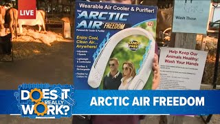 Does It Really Work Arctic Air Freedom Neck Cooler [upl. by Frankel940]