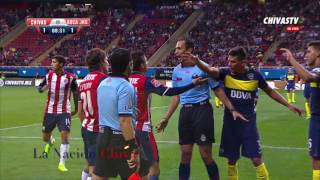 Chivas 53 Boca Juniors Partido amistoso 2feb2017 Estadio Chivas [upl. by Bussy]