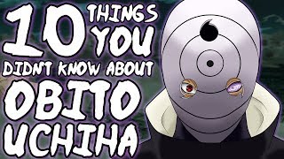 10 Things You Probably Didnt Know About Obito Uchiha 10 Facts  Naruto Shippuden  Akatsuki [upl. by Demmahum]