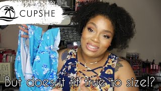 Cupshe Size XXL Swimsuit Haul ReviewDoes It Fit True To SizeBrandie Channail [upl. by Marissa]