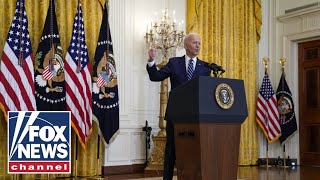 Biden answers press questions in first news conference [upl. by Fagan]