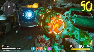 COLD WAR ZOMBIES MAUER DER TOTEN GAMEPLAY  ROUND 50 FULL MAP WALKTHROUGH [upl. by Aggappora]