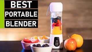 Top 10 Best Portable Blenders amp Personal Travel Juicers [upl. by Esorlatsyrc]