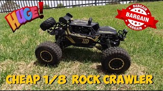 BIG 18 Scale Budget 609E Rock Crawler Truck  Full Review [upl. by Diannne]