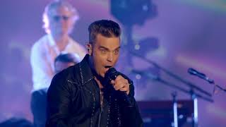 ROBBIE WILLIAMS  DJ ROCK  LIVE HD  marquiño [upl. by Pedaias739]