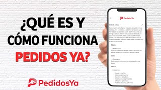 ¿Qué es y Cómo Funciona Pedidos Ya El Delivery de Comida Online [upl. by Patricia496]