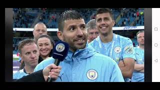 Watch Kun Sergio Agüero  final farewell footage at The Etihad today  Manchester City 23rd May 2021 [upl. by Irina]