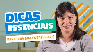 Dicas para fazer uma boa entrevista de emprego  VAGAScom [upl. by Euginom]