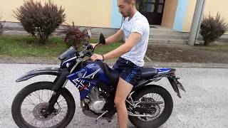 YAMAHA XT 125R  TEST  REVIEW [upl. by Edrick]