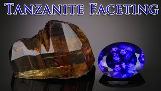 Gem Cutting  Tanzanite Faceting [upl. by Towney]